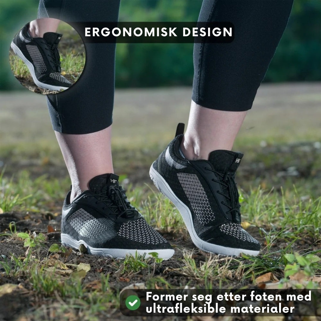 HF-serien – Barfotsko mot Fot-, Kne- og Ryggsmerter (Unisex) (BOGO)