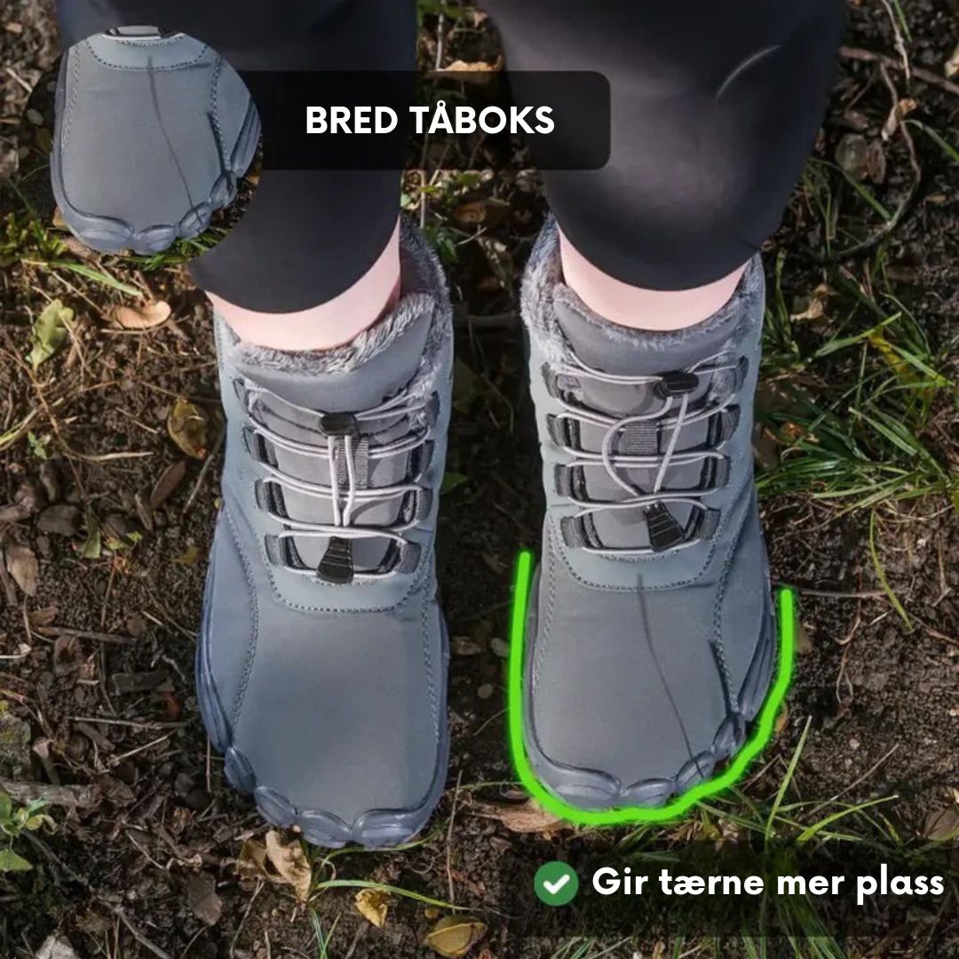 Caspar Pro – Sklisikker og Vannavstøtende Barfotsko (Unisex) (BOGO)