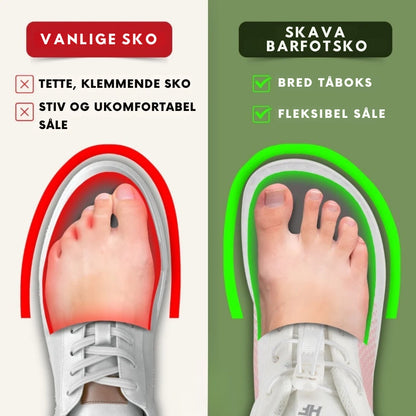 HF-serien – Barfotsko mot Fot-, Kne- og Ryggsmerter (Unisex) (BOGO)