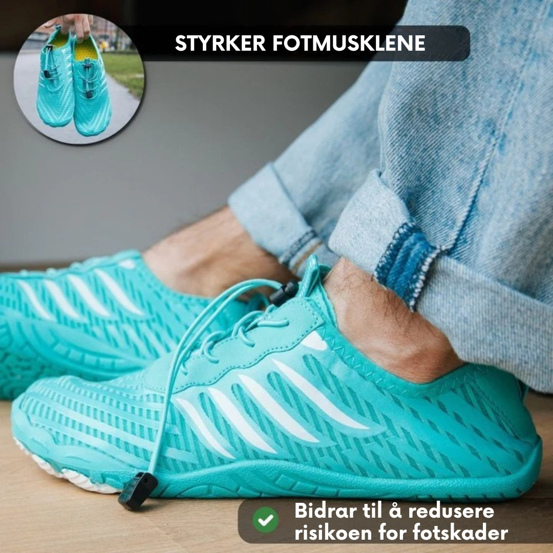 Calder Pro – Pustende og Sklisikre Barfotsko (Unisex) (BOGO)