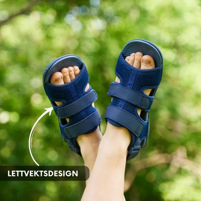 HF Barfotsandaler IV – Ergonomisk Fotseng og Ultralette Barfotsandaler (Unisex) (BOGO)