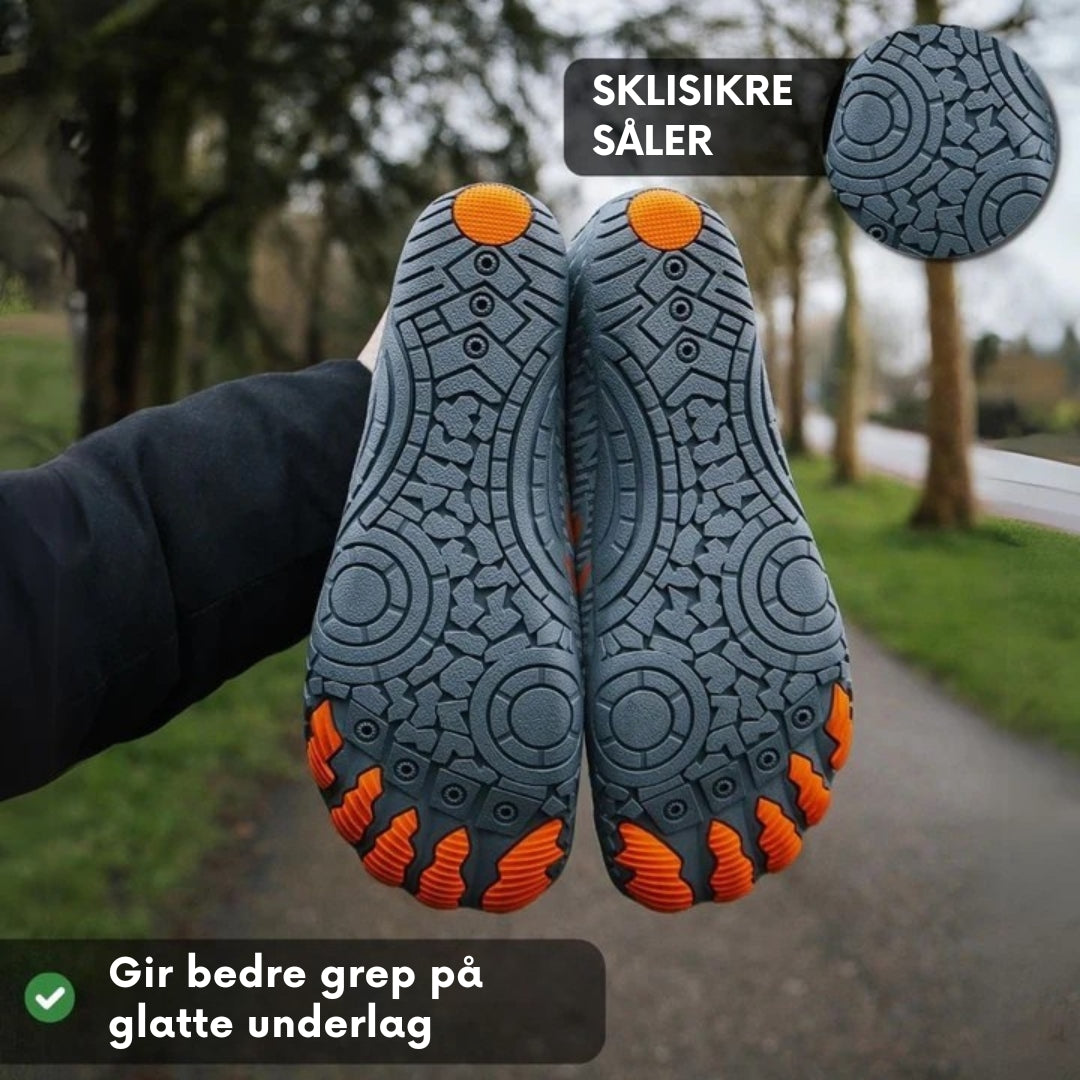 Calder Pro – Pustende og Sklisikre Barfotsko (Unisex) (BOGO)